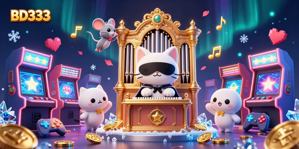 Engage with BD333's ultimate casino experience featuring colorful characters and vibrant game elements.