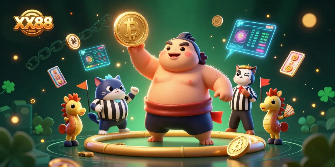 Engage with top slot games at XX88, featuring a lively underwater casino showdown.