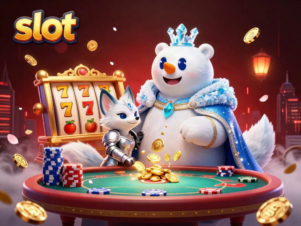Engage with thrilling slot games featuring vibrant reels and charismatic characters.