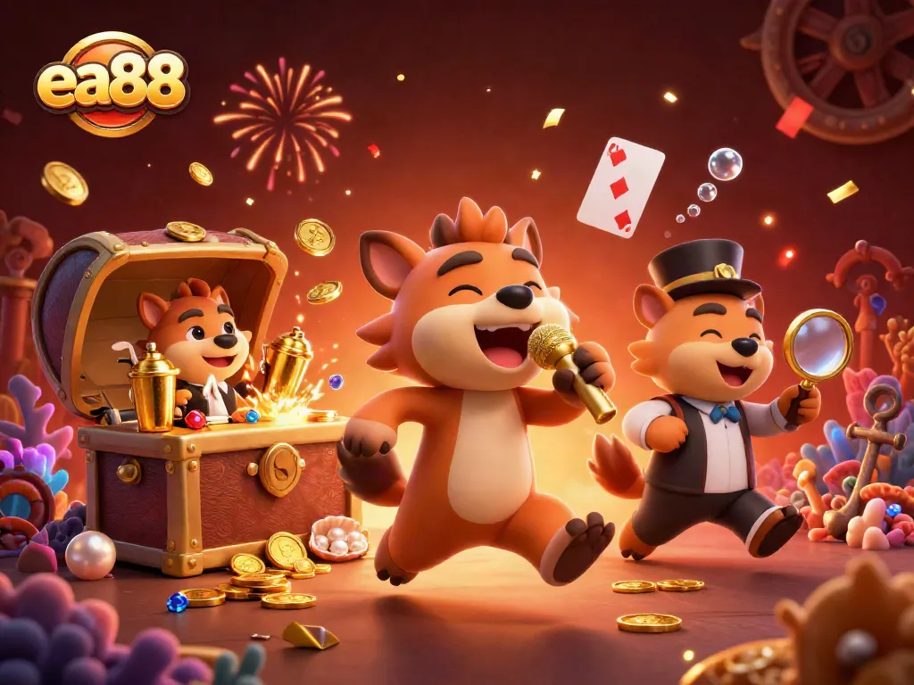 ea88 mang đến trải nghiệm casino sôi động với những chú linh cẩu hài hước