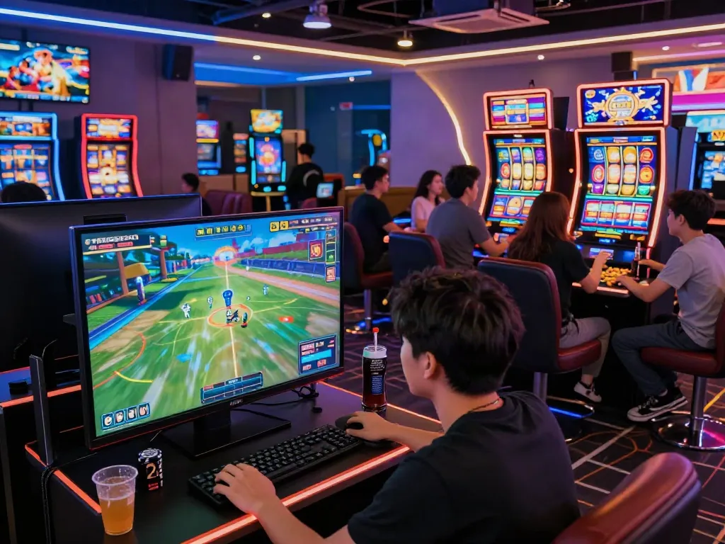Engaged players enjoying dynamic games at UK88's online gaming platform.