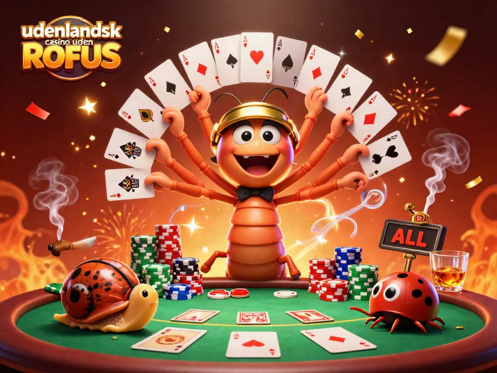 Experience dynamic gaming at udenlandsk casino uden ROFUS with lively characters and rich casino elements.
