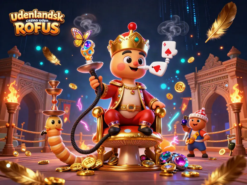 Experience the vibrant world of udenlandsk casino uden ROFUS with enchanting 3D characters and dynamic casino elements.