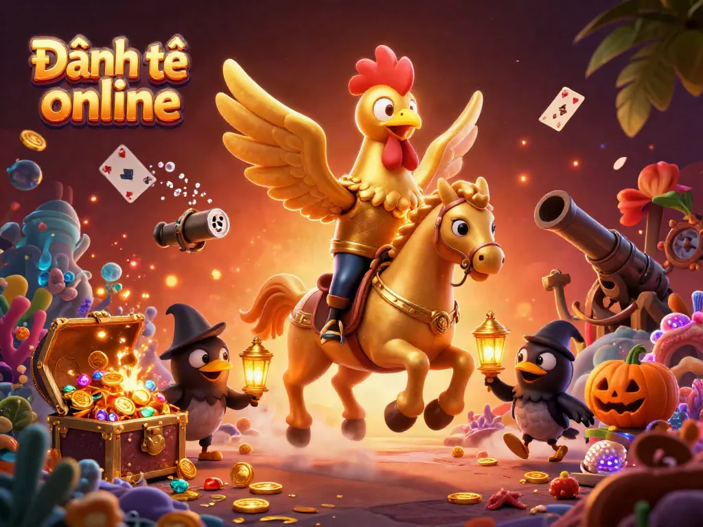 Engage in Đánh đề online with a vibrant casino scene featuring unique gaming elements.