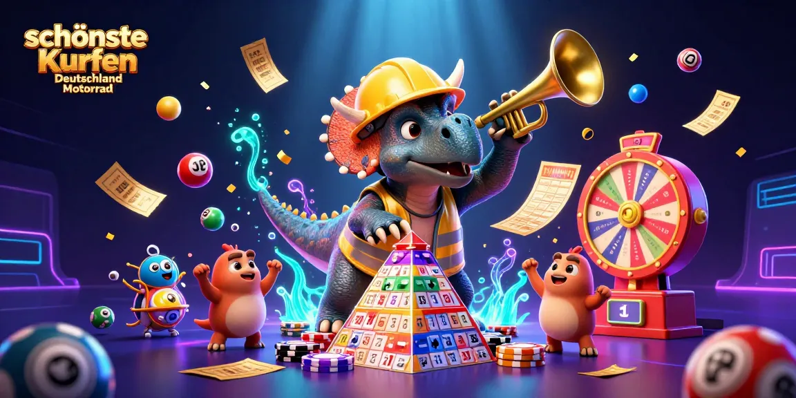Experience the thrill of schönste Kurven Deutschland Motorrad with lively 3D cartoon characters celebrating wins at a vibrant casino.