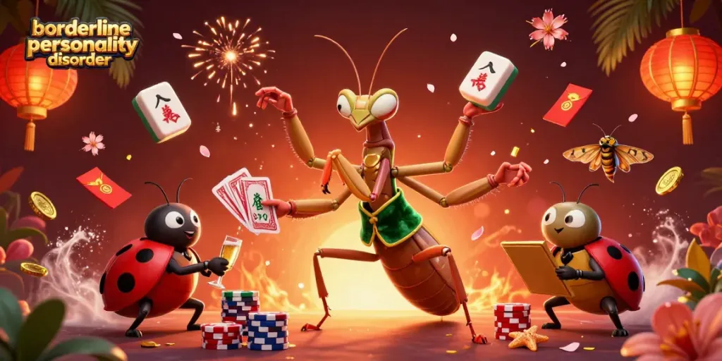 Experience the excitement of a casino scene while understanding borderline personality disorder dynamics.