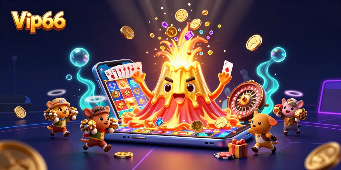 Experience thrilling jackpots and bonuses with Vip66's vibrant casino adventure.