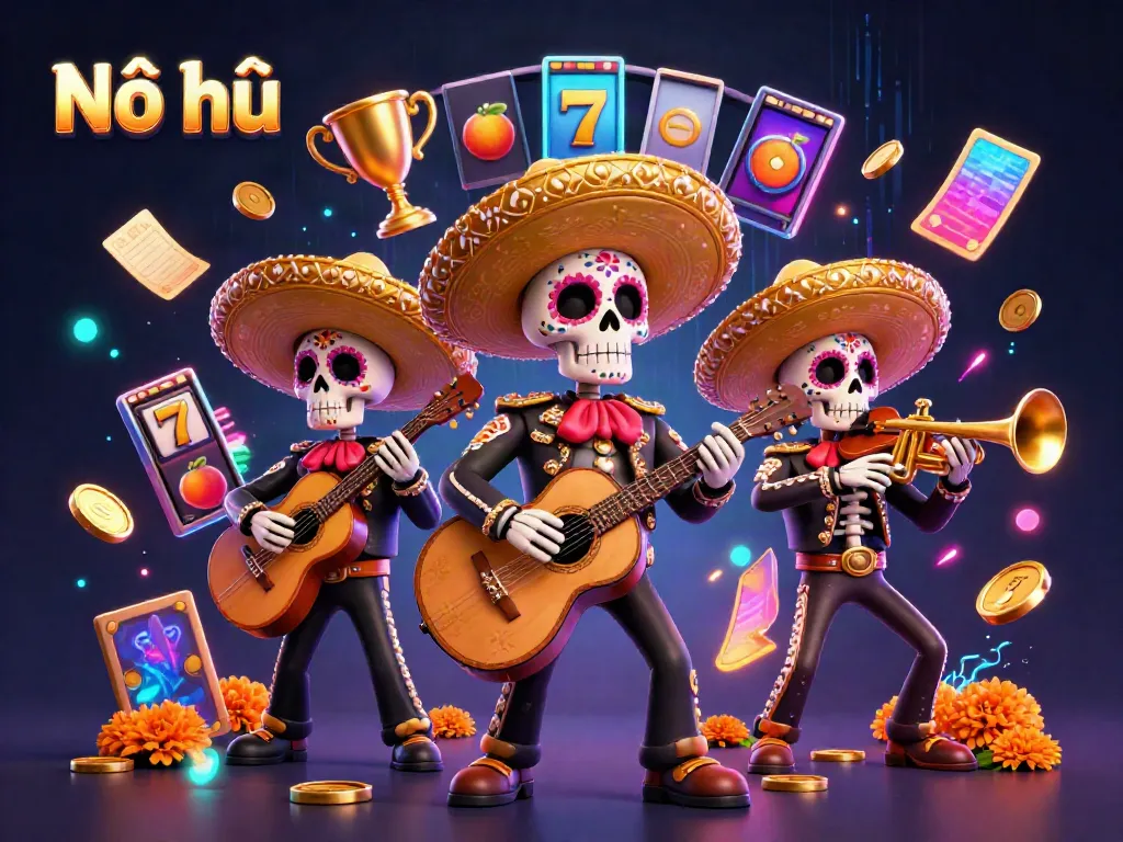 Spin the reels with Nổ hũ and win big in a vibrant casino scene!