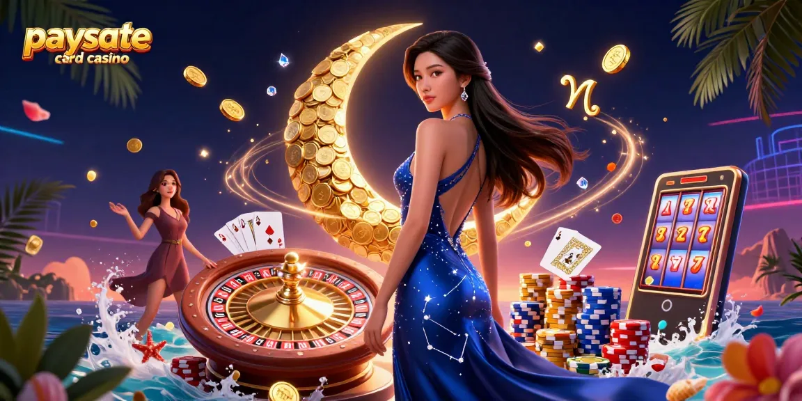 Interagieren Sie mit den Angeboten von Paysafe Card Casinos in dieser lebhaften 3D-Casino-Szene, die sofortige Gewinne zeigt!