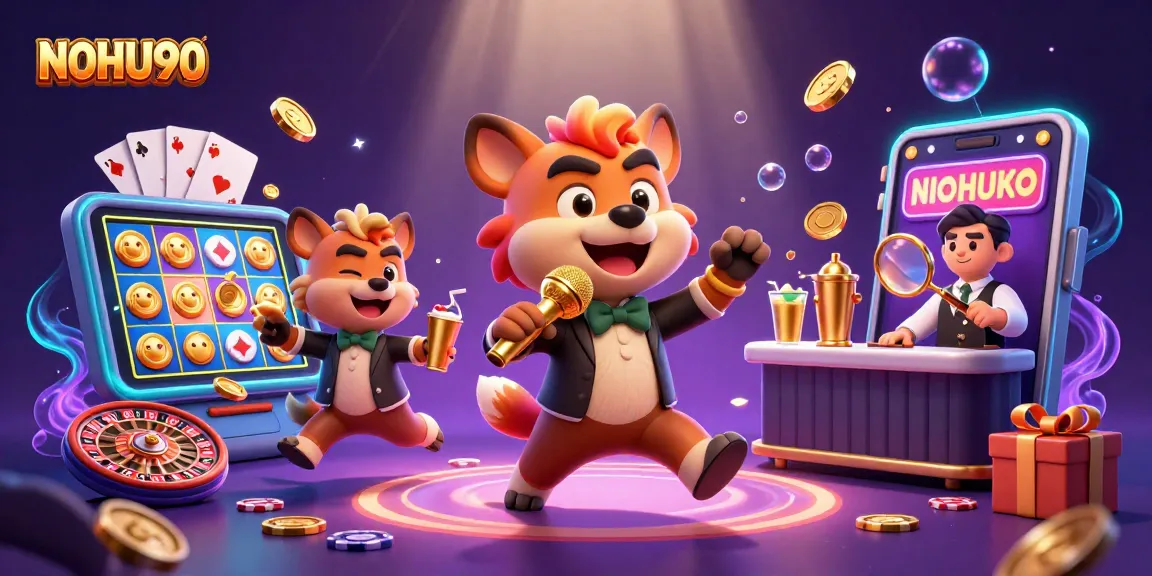 Experience thrilling wins at NOHU90 with vibrant slot games and a lively casino atmosphere.