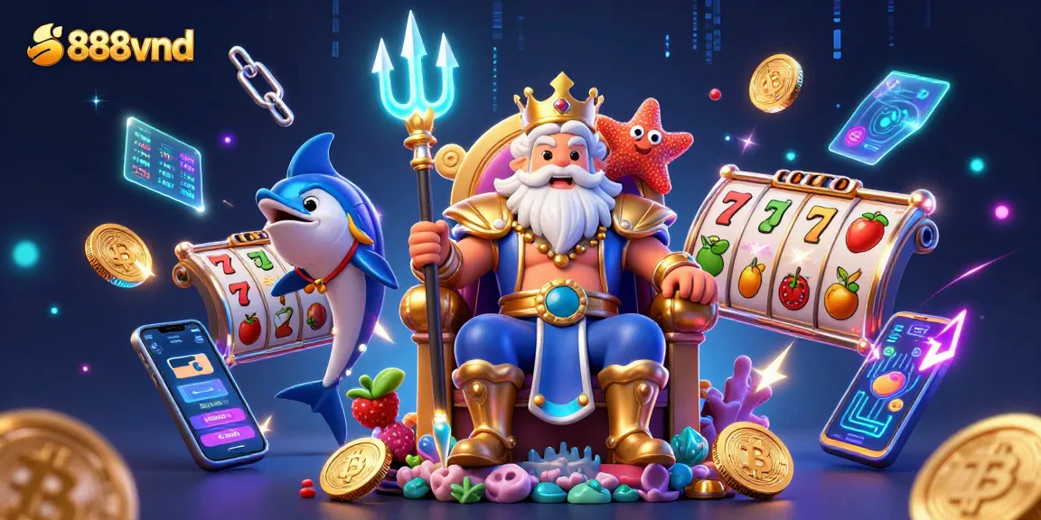 Experience thrilling gameplay at 888vnd with vibrant slot elements and dynamic characters.