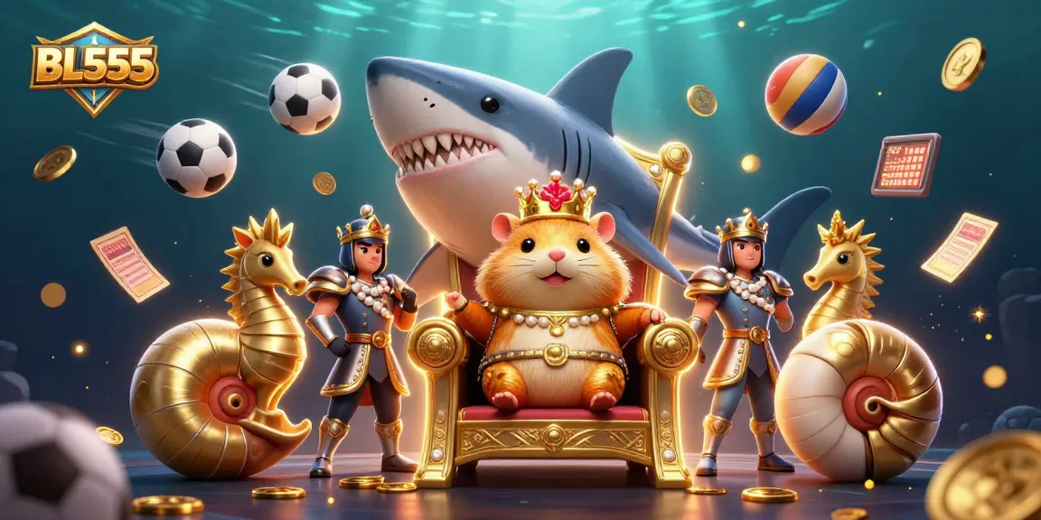 Experience thrilling gaming action with BL555, where the golden hamster king reigns over spectacular sports betting.