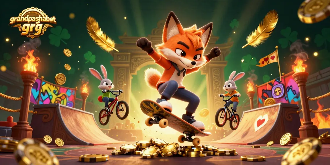 Perform thrilling stunts in the grandpashabet giriş universe with colorful casino elements.