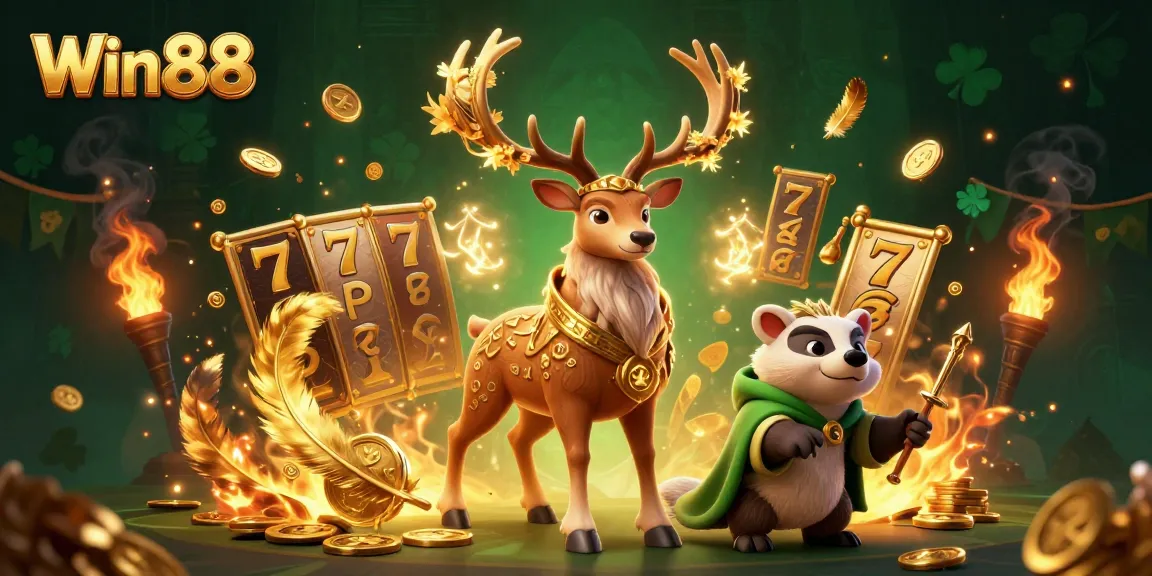 Win88 offers a vibrant experience with animated reels, explosive jackpots, and game excitement.