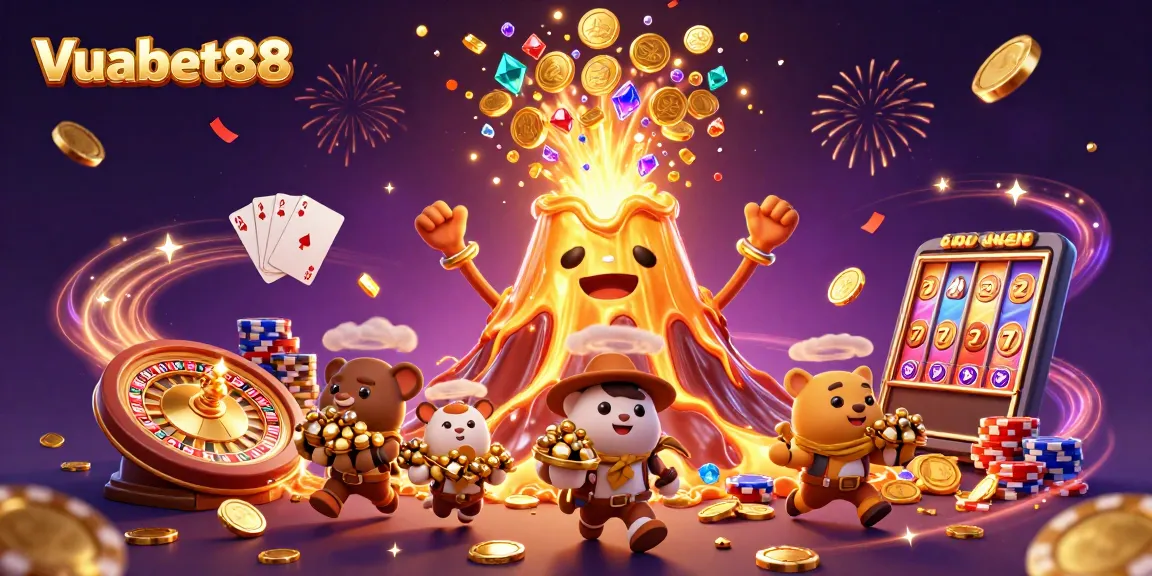 Engage and win with Vuabet88's thrilling casino adventures filled with treasures and exciting gameplay.