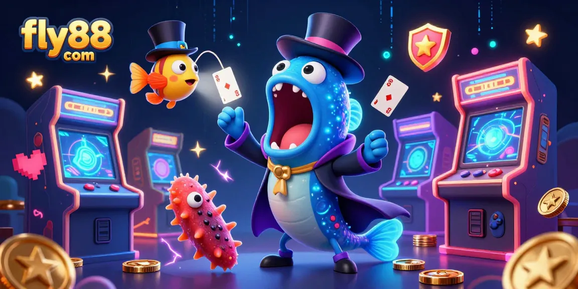 Experience fly88 com with inventive magic acts featuring a bioluminescent eel and gambling fun.