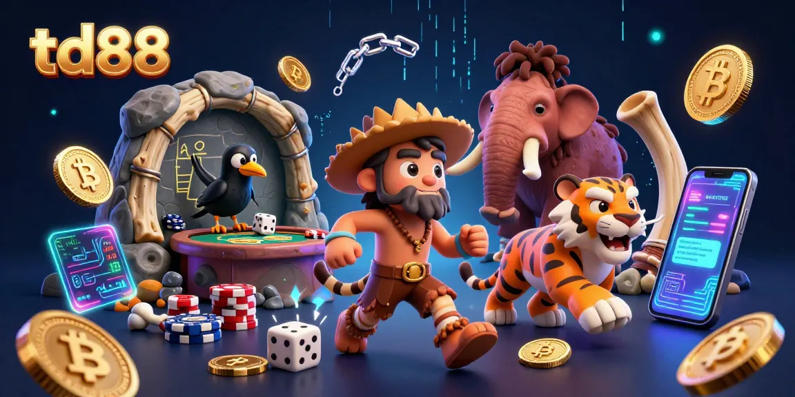Engage in thrilling games at td88 with vibrant casino elements and unique characters.