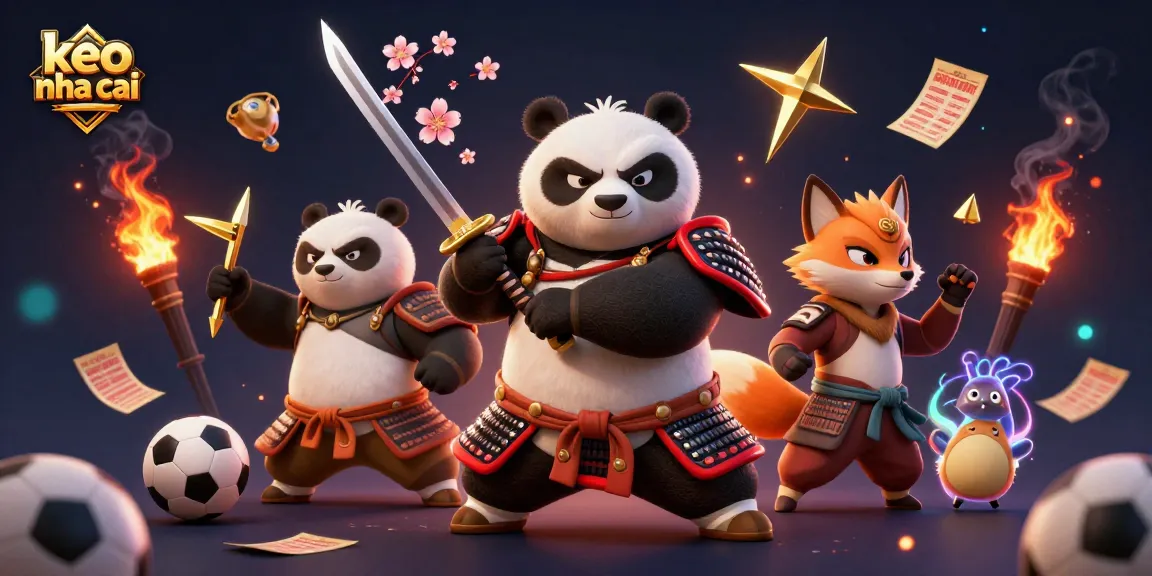Engage in thrilling sports betting with keo nha cai featuring dynamic characters and exciting game elements.