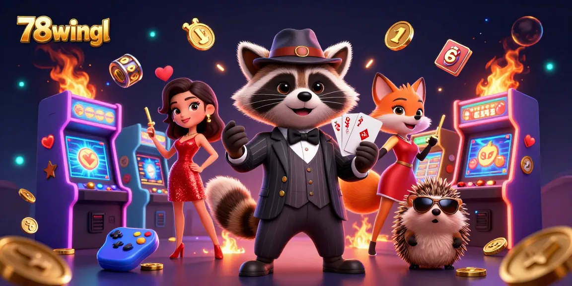 Experience thrilling gameplay at 78wintl with vibrant characters and dynamic casino elements.