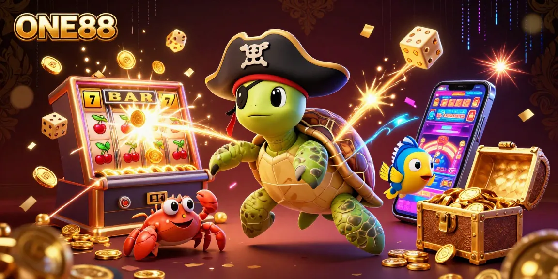 Engage with thrilling games at ONE88 while enjoying a vibrant 3D casino experience filled with treasures.