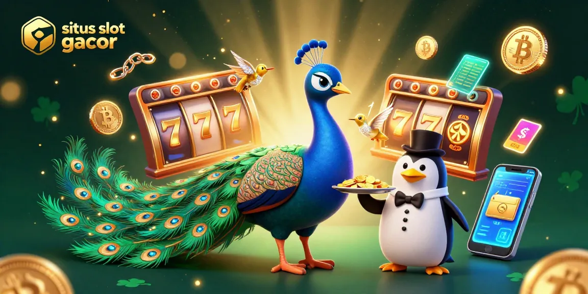 Engage with situs slot gacor through an exciting 3D casino scene filled with vibrant elements.