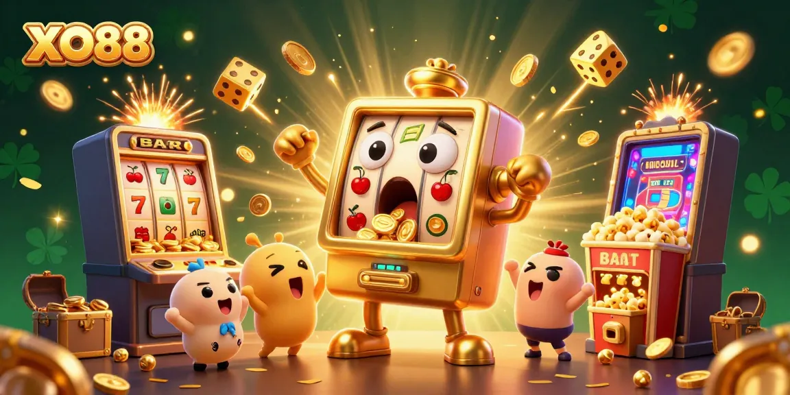 Experience thrilling jackpots at XO88 with golden slot machines bursting with wins and excitement!